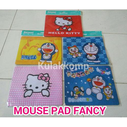 Gambar MOUSEPAD FANCY / HELLOKITTY / DORAEMON dari KULAK KOMPUTER Kota Surabaya Tokopedia
