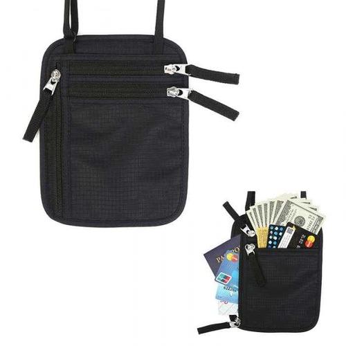 Hidden Travel Pouch Anti RFID 