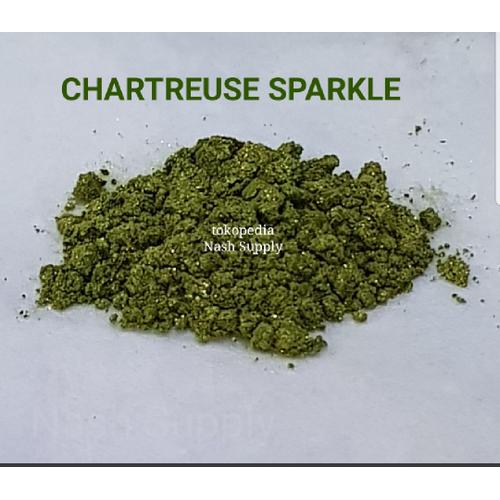 Foto Produk Mica Chartreuse Sparkle (U-makeitup) dari Nash Supply
