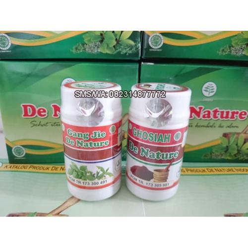 Foto Produk Obat Infeksi Saluran Kencing / Kemih Gang Jie dan Gho Siah De Nature dari Pusat De Nature Herbal