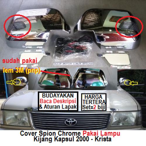 Foto Produk cover spion croum kijang kapsul 2000 krista pakai lampu (set) dari Aulia Motor Lubuk Basung