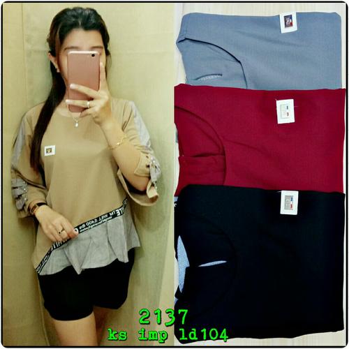 Foto Produk BL-213 blouse list kombi dari Bless-Shopp
