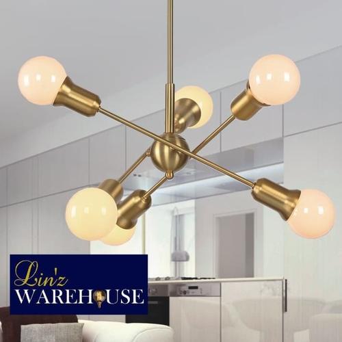 Jual Lampu gantung GOLD BRONZE RETRO 