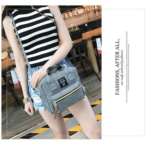 Foto Produk Tas Selempang Wanita Import Murah Anello Jepang JC-399 - Grey dari J&J Collection Store