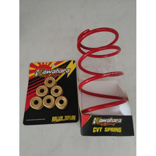 Foto Produk Kawahara Per Cvt 2000 Rpm dan Roller Beat fi. Vario 110 Led dari viky putra dk