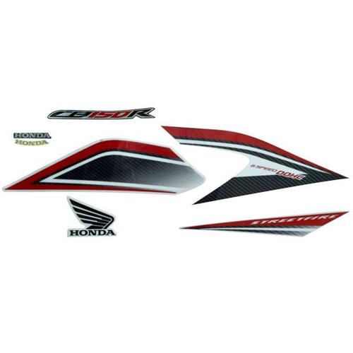 Foto Produk Sticker Body Kanan Putih Merah New CB150R StreetFire 871X0K15930ZBR dari Honda Cengkareng