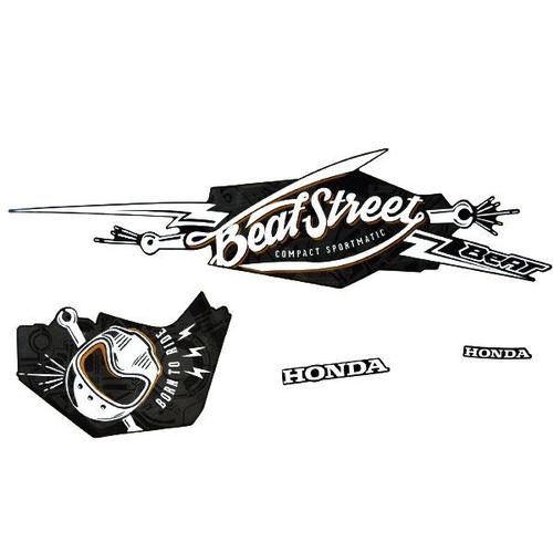 Gambar Sticker Body Kanan Hitam – BeAT Street eSP 871X0K81N30ZAR dari Honda Cengkareng Kota Tangerang Tokopedia