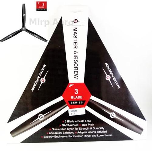Master Airscrew Propeller 9x7 – Nylon/Glas-Mix, Für Modellflugzeuge & Drohnen