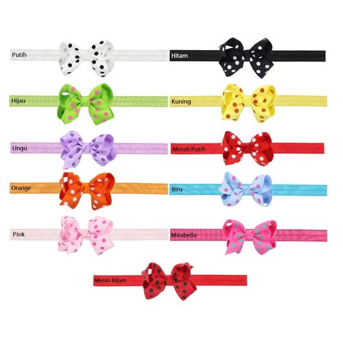 Foto Produk Bando Bayi / Headband Anak / Bando Anak / Headband Bayi Lucu - Hijau dari M&K ( Mom & Kids)