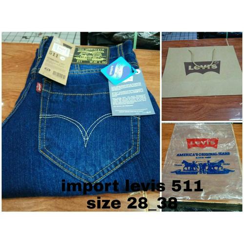 Jual jeans levis original 511 commuter made in usa dongker scraf - Kota  Surabaya - zathura | Tokopedia