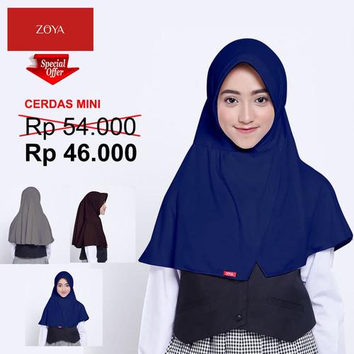 Jual ZOYA CERDAS SMALL Kerudung Sekolah 