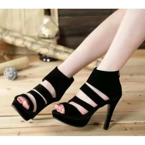 Jual Sepatu wanita high heels trendy 