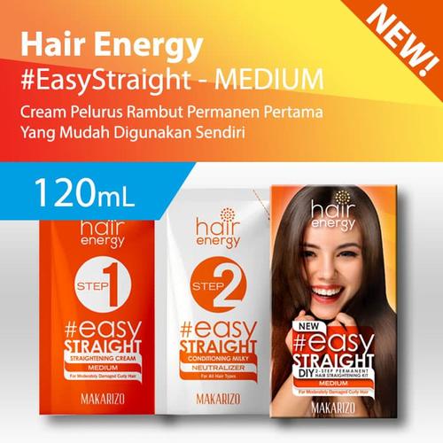 Foto Produk Makarizo Hair Energy Easy Straight - MEDIUM 120 mL Pelurus Rambut dari Makarizo