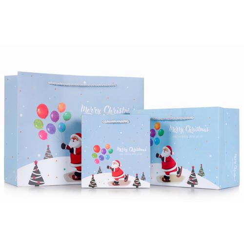 Foto Produk XL KANTONG SOUVENIR TEMA NATAL, KANTONG KADO MOTIF NATAL SANTA RUDOLF dari KAYO