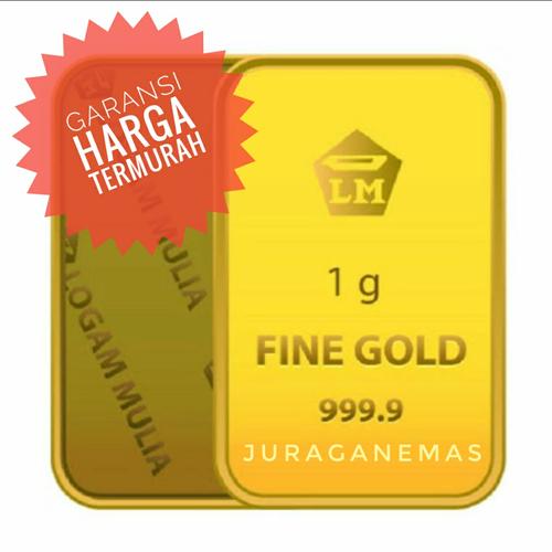 Gambar 1 GR (GRAM) LOGAM MULIA/LM/EMAS BATANGAN ANTAM SERTIFIKAT dari JuraganEmas Jakarta Barat Tokopedia