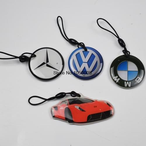 Foto Produk Gantungan Kunci Motif RFID 125Khz T5577 Writeable Rewriteable Keyfob dari lapakdiskon