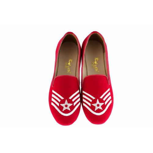 Foto Produk Golfer Flat Shoes/Sepatu Kasual - Merah, 36 dari NKS.co