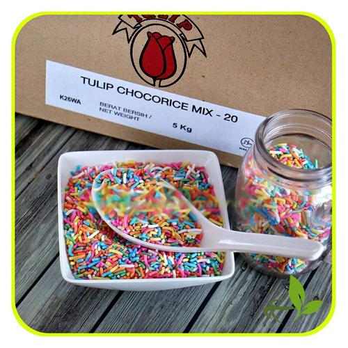 Foto Produk Meses Tulip Rainbow 500gr Repack dari Kalimantan Toko