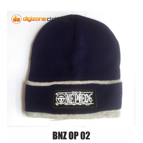 Beanie Kupluk Anime One Piece Logo BNZ 