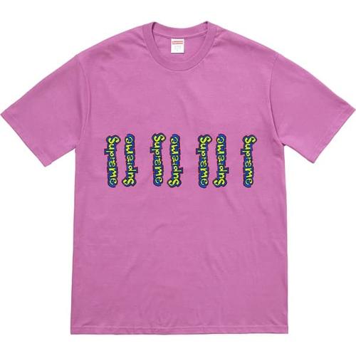 Jual SUPREME GONZ LOGO TEE LIGHT PURPLE 