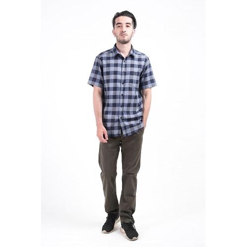 Foto Produk Kemeja Lengan Pendek Pria Cottonology Brighton Biru - S dari Cottonology Indonesia