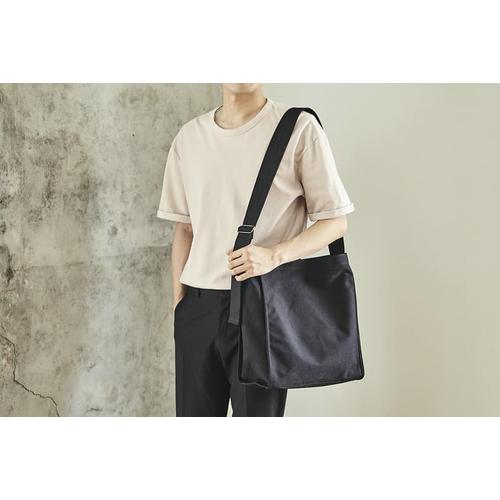 Foto Produk Tas Selempang Wanita Korean Shouder Bag Kanvas Import - Putih dari angel-city