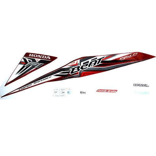 Foto Produk Sticker Body Kanan Red BeAT Sporty eSP New K25 871X0K25600ZBR dari Honda Cengkareng