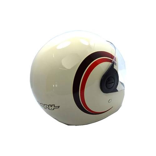 Foto Produk Helmet Scoopy Assy Retro Cream 86100H05DA0 dari Honda Cengkareng