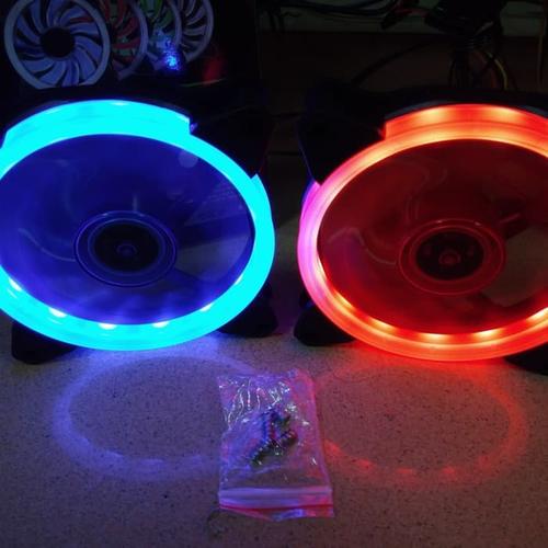 Foto Produk Fan Casing 12cm NYK Aurora Alseye - Case Fan 12 cm NYK Aurora Led Ring - Merah dari scriptechnology