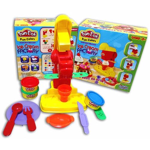 Foto Produk KADO MAINAN Lilin KREASI KREATIF Fun Doh Ice Cream Factory BAGUS dari Maju Sirandu