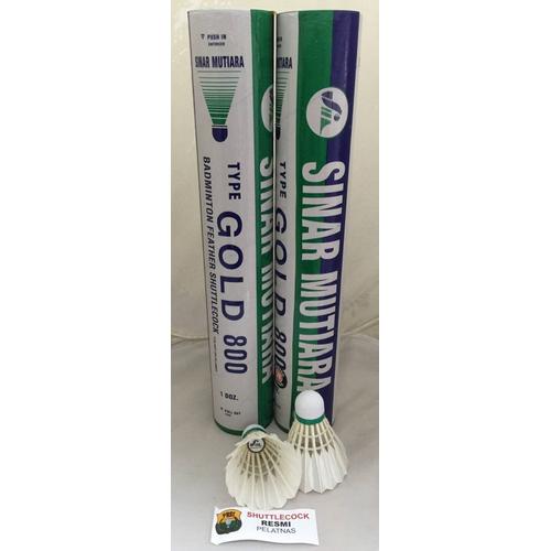 Foto Produk Shuttlecock Kok Badminton Sinar Mutiara Gold 800 Shuttle cock dari sinar.semesta