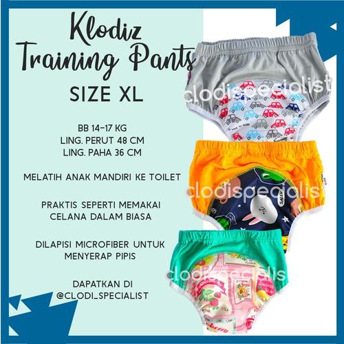 Jual Klodiz XL 14-17 kg Training Pants 