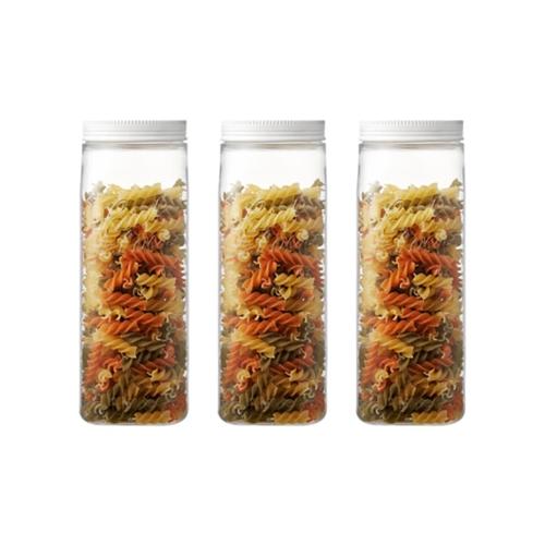 Foto Produk LOCK&LOCK Square Canister Large isi 3 HTE532S3 dari LocknLock Official