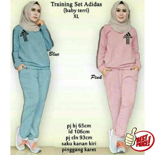 baju set adidas