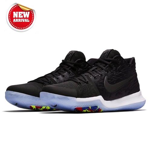 kyrie 3 black multicolor