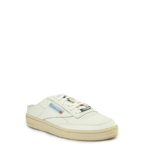 mule sneakers white