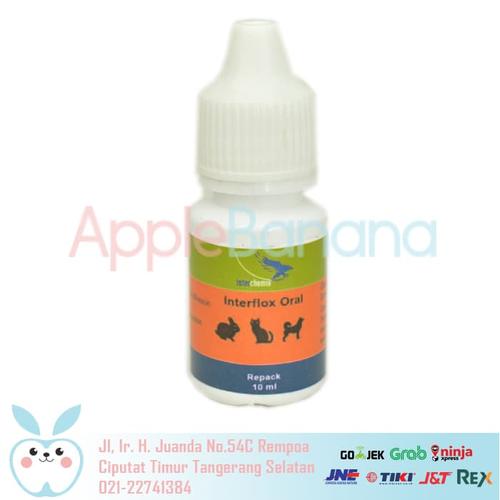 Foto Produk interflox oral 10 ml /obat gangguan pernafasan & pencernaan dari Apple Banana Pethouse