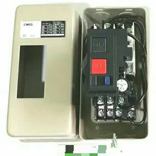 Gambar MAGNETIC STARTER SWITCH MS N10 / DOL MOTOR STARTER MS-N10 220V / 380V - VOLTAGE 380, 1.7-2.5 Ampere dari Bursa Listrik Jakarta Pusat Tokopedia