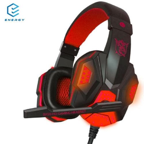 Jual EGY Headset Gaming USB Warna Merah 