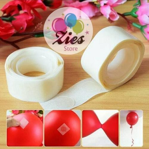 Foto Produk Lem balon / perekat balon / glue dot ballon / tempelan balon dari Zies store