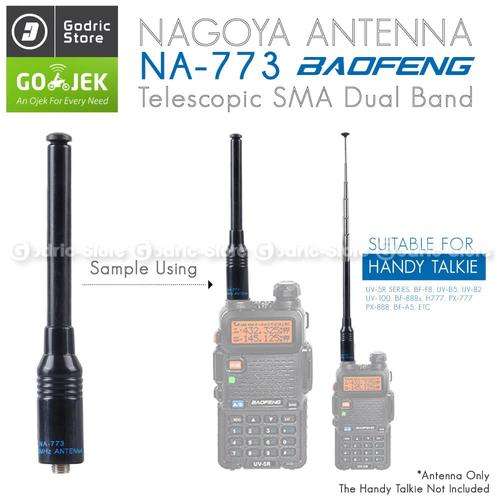 Foto Produk Nagoya NA-773 SMA-F Antena HT NA773 Baofeng 888 UV5R Weierwei Taffware dari G-Rex