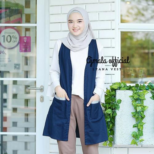 Gambar Lyana long Outer long cardigan bolero blazer vest kardigan dari BUNGKUSAN LUCU Kab. Jepara Tokopedia