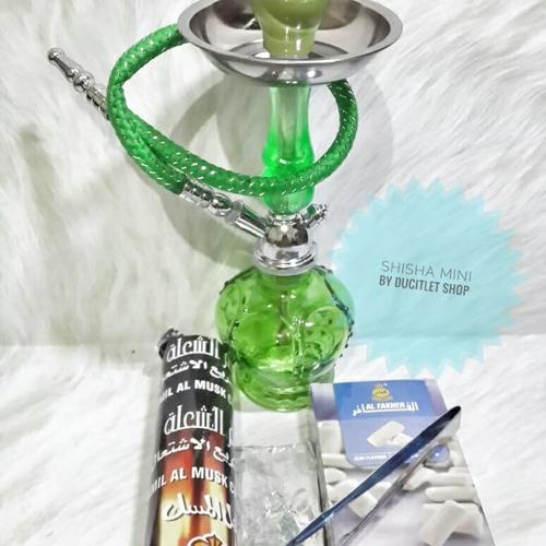 Jual Rokok Shisa/Shisha Hookah Mini+Refill+Batu bara/Classic Vaporizer