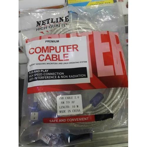 Gambar Kabel USB Ekstension 10 M Netline dari PojokITcom Pusat IT Comp undefined Tokopedia