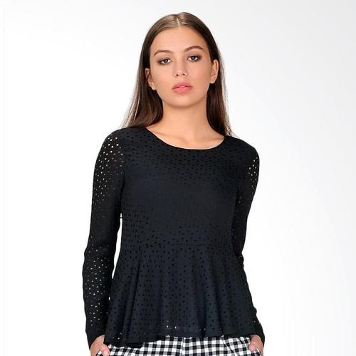 Foto Produk Blouse Wanita Magno - Hitam - Hitam, M dari SJO & SIMPAPLY