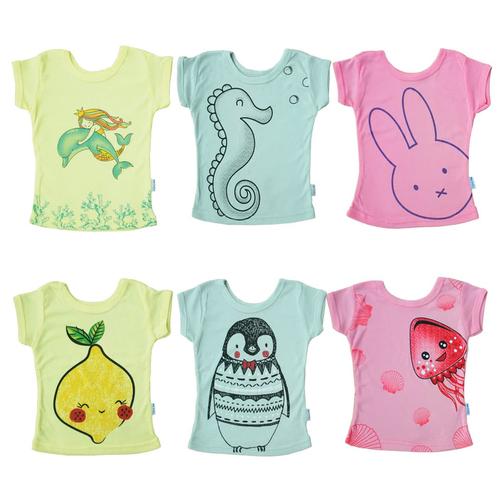 Foto Produk Kazel Tshirt Girl Mermaid Edition - NB dari Kazel Babywear