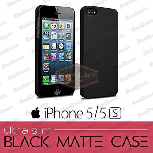 Foto Produk Iphone 5 / 5S / 5G BLACK MATTE CASE / Blackmatte Babyskin Casing dari MoniQueenShop