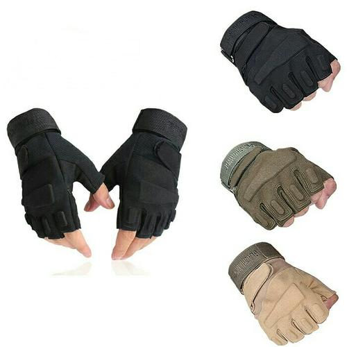 Foto Produk Sarung Tangan tactical HYQZ Sarung tangan pendek sarung tanga touring dari Gracia Colection