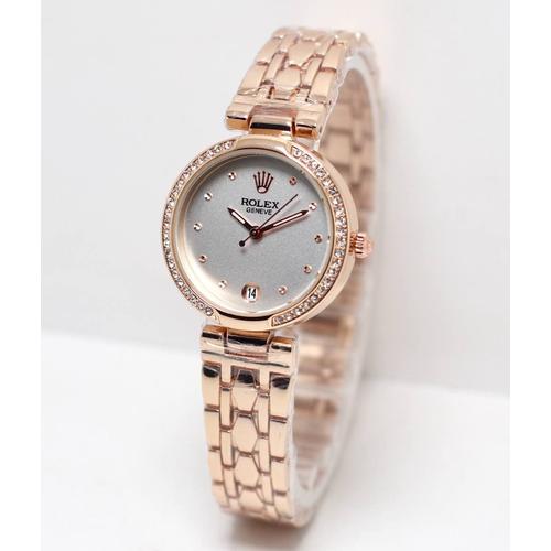 Jual Ready Jam Tangan Rolex Mini - Emas 
