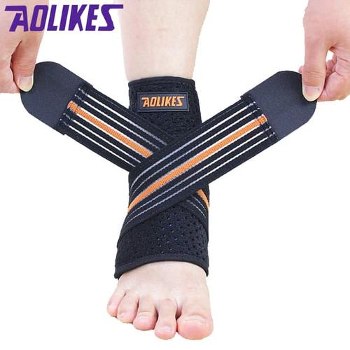 Foto Produk Aolikes 7126 Adjustable Ankle Support Protector Brace Guard Pad BLACK - KANAN dari Aolikes Indonesia